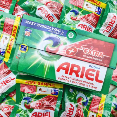 kapsułki arel pods extra clean power unboxing i recenzja opinie o kapsułkach do prania