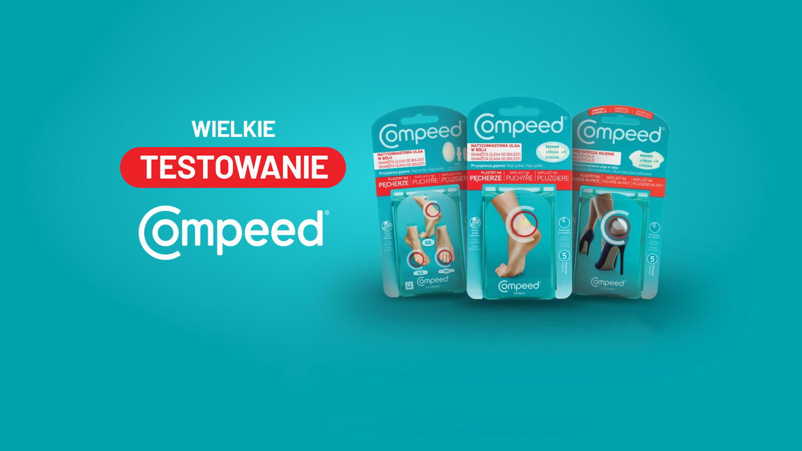 Zwrot za zakup plastrów Compeed [cashback] - Zakupersi