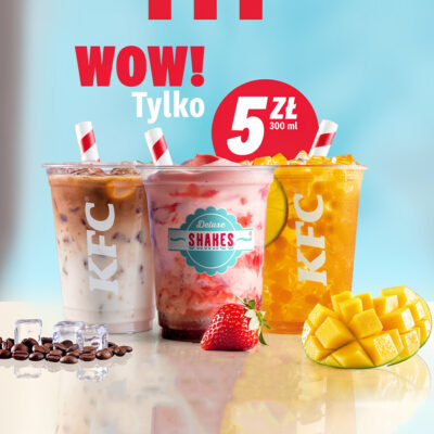 kfc shake bubble tea za 5 zł